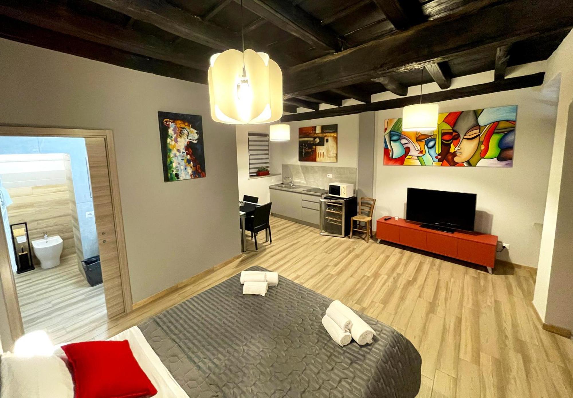 Le Torri Loft Apartment フォッサーノ エクステリア 写真